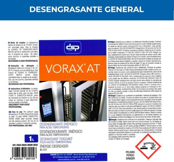 DESENGRASANTE PLANCHAS VORAX AT