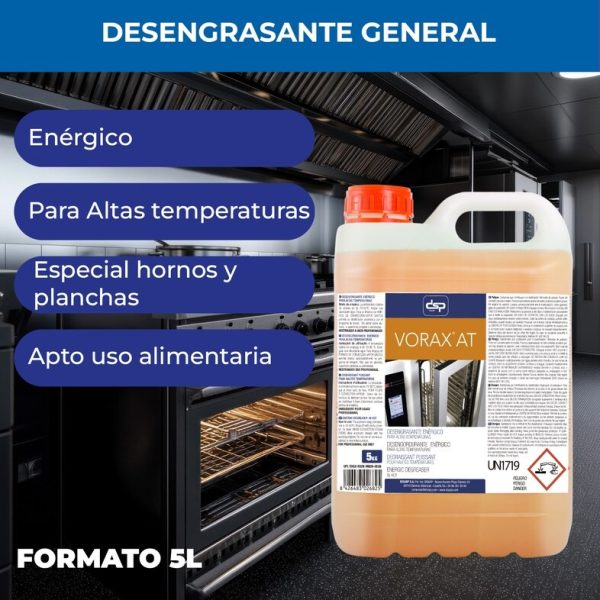 DESENGRASANTE PLANCHAS VORAX AT