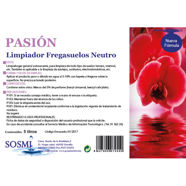 fregasuelos-Pasión FREGASUELOS SOSMI