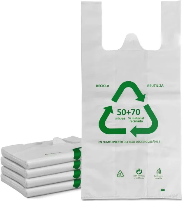 BOLSA CAMISETA BLANCA