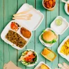 50 und  ENVASE 3 COMPARTIMENTOS BOX
