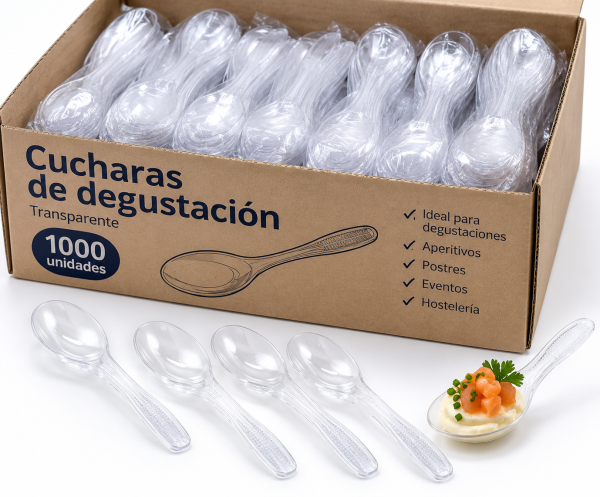 CUCHARA CATERING DEGUSTACION  50UND