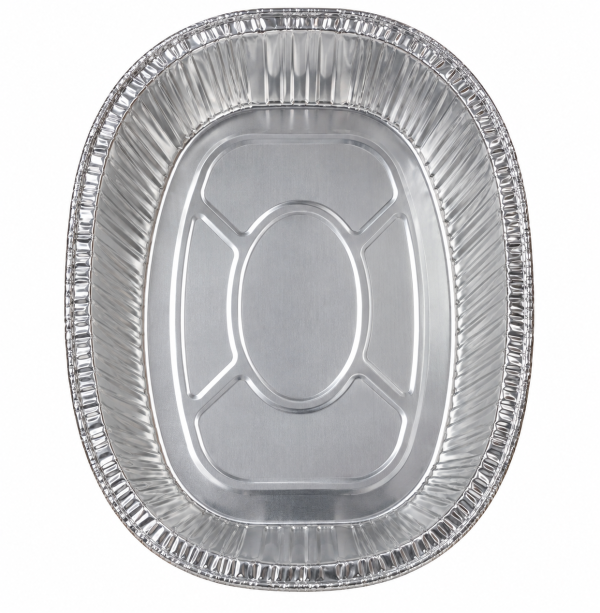 BANDEJA ALUMINIO OVALADA