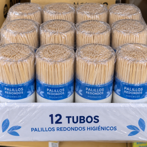 24909902-ab29-48b0-b437-da42cca8a141 PALILLO TUBO PUNTA REDONDO(PACK 12X200