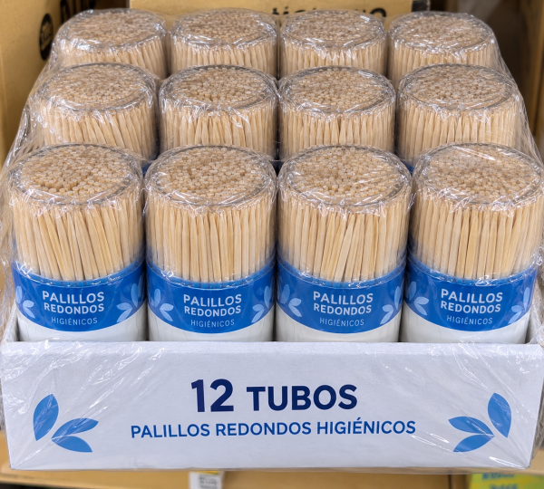 24909902-ab29-48b0-b437-da42cca8a141 PALILLO TUBO PUNTA REDONDO(PACK 12X200