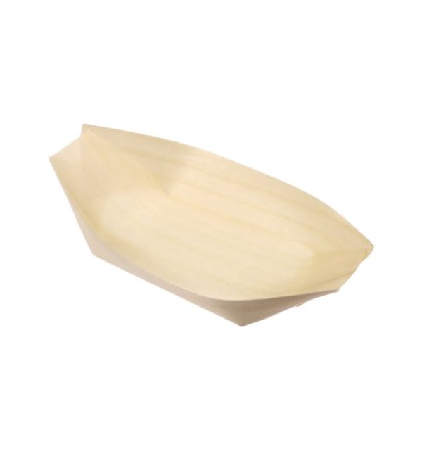 BARQUETA DE MADERA NATURAL(50und)