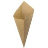 cono-de-papel-antigrasa-kraft-225cm-80g-2000-uds CONO FRITOS PAPEL 190X180 100und