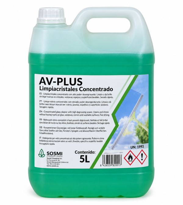 f3048379-46e8-4cf8-a61a-e3dfd30315b2 LIMPIACRISTALES AV-PLUS 5L