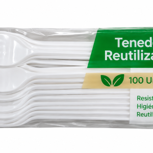 TENEDOR REUTILIZABLE 100UND