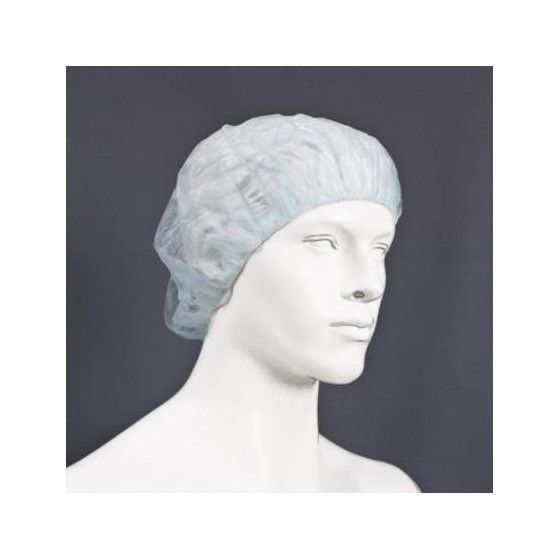 gorro-circular-plegado-blanco-100-unidades GORRO CIRCULAR DESECHABLE (100und)