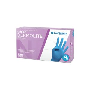 guantes-nitrilo-dermolite-azul-t-m-100-uds GUANTE NITRILO DERMOLITE AZUL