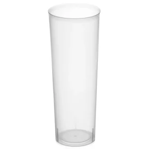plastico-transparentes-330cc-dosificados VASO DE TUBO REUTIL (10und)